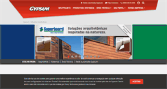 Desktop Screenshot of gypsum.com.br
